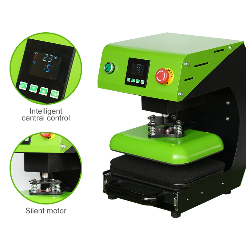 Commercial Fabric Printing - Máquina de Prensa Térmica Elétrica Inteligente,