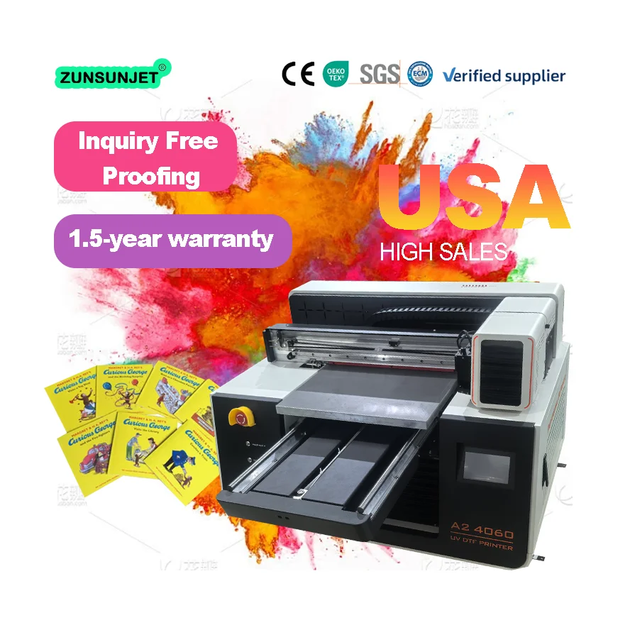 Dtf Printer Machine - Impressora UV DTF A2 Compacta para