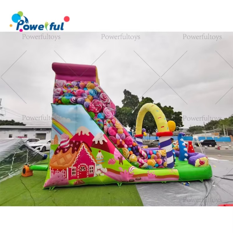 Novo Castelo Inflável com Impr - Commercial Fabric Printing avaliação e preço