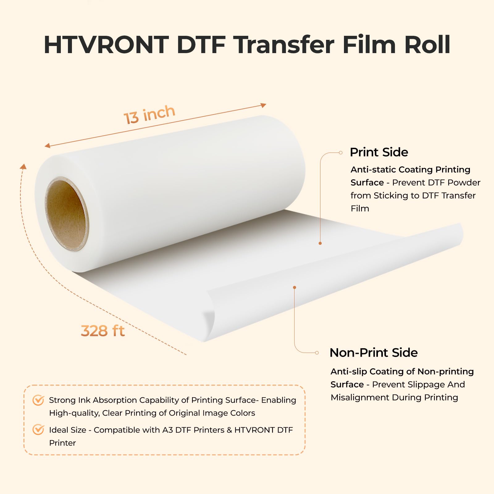 Rolo de Filme de Transferência - Dtf Printer Machine avaliação e preço