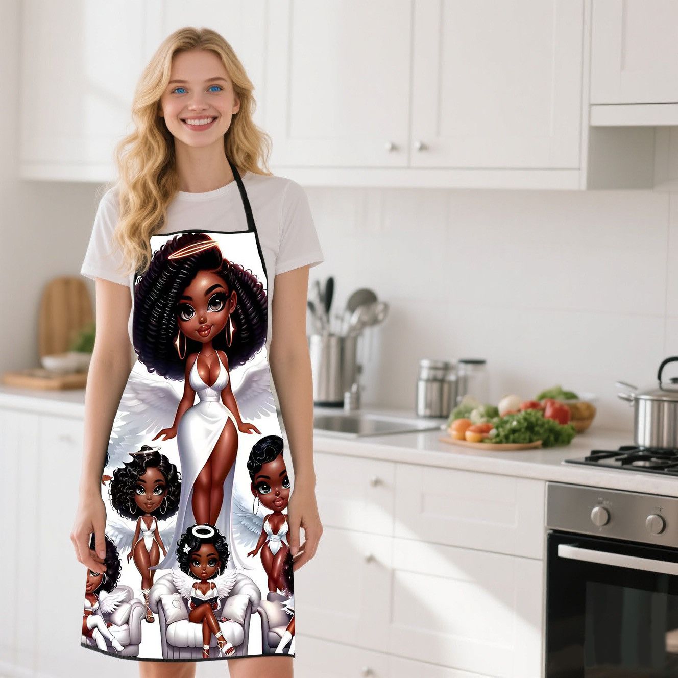 Avental de Cozinha Estampado A - Commercial Fabric Printing avaliação e preço